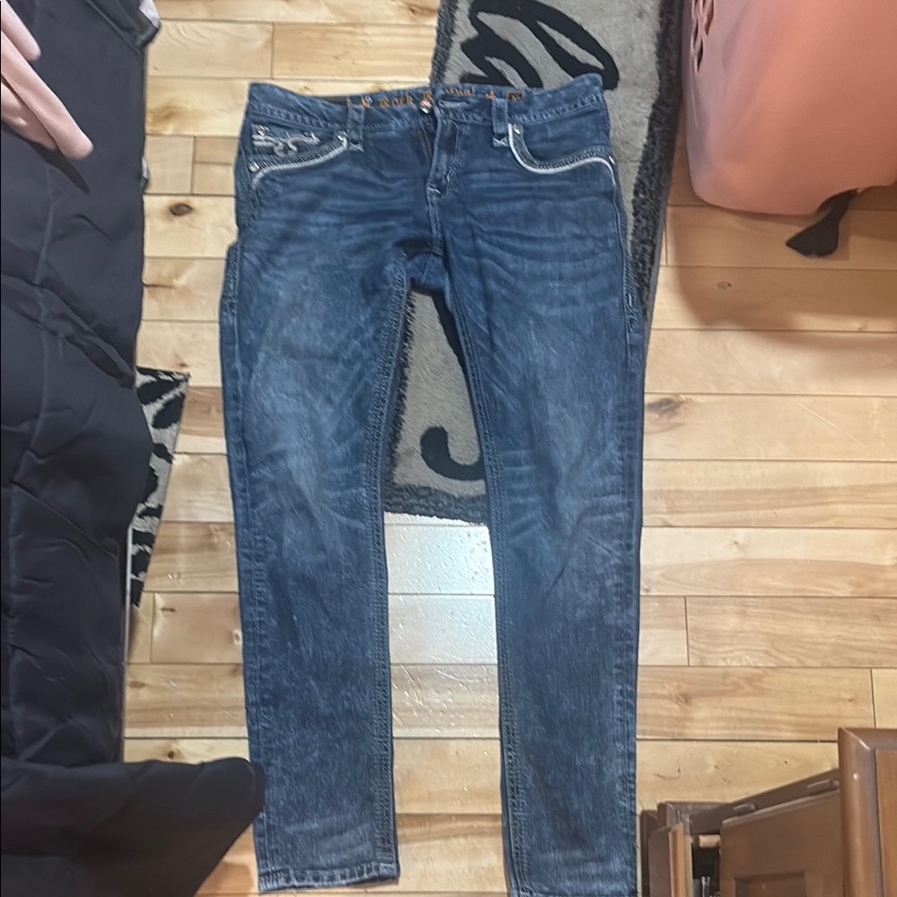 Rock revival size 31 elean skinny jeans
